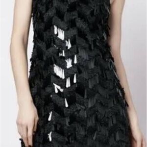 Zara Black Sequin Dress